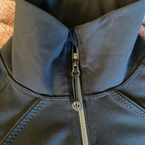 Black size 8 Lululemon “Nice Asana” Jacket- New with tags - Picture 2 of 6